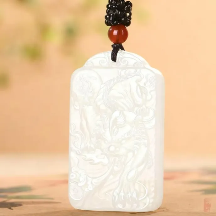 非金属树脂吊坠 祥瑞瑞兽平安无事牌立体雕刻寓意佳百搭国风挂件