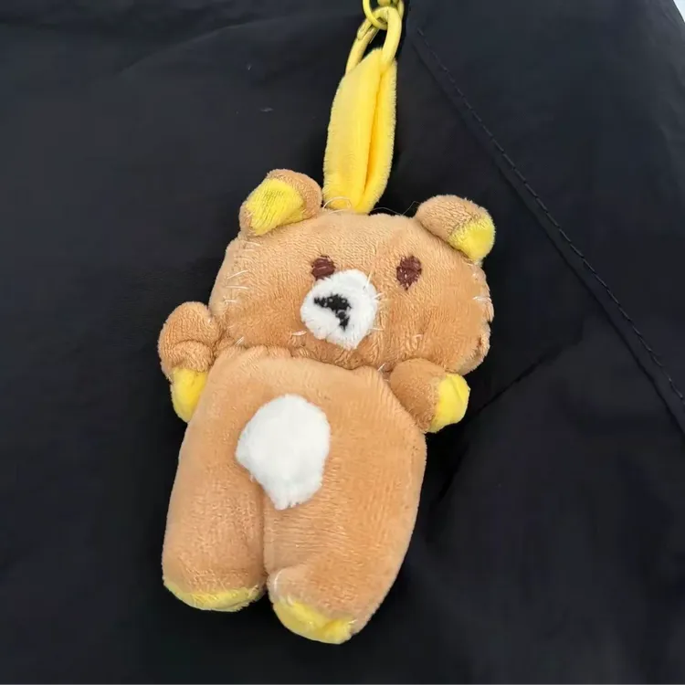 【轻松熊】可爱手做自缝轻松熊毛绒挂件手工diy材料包汽车内挂摆件