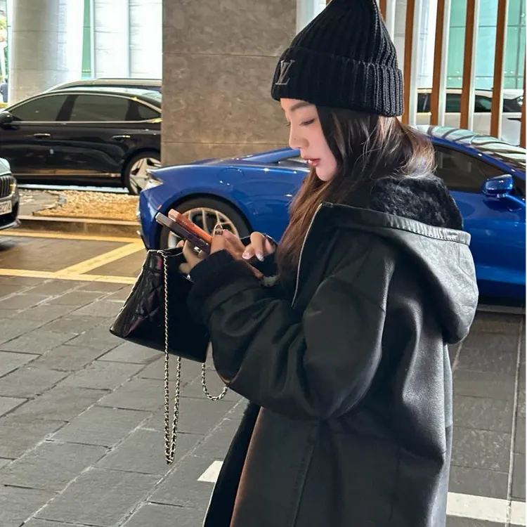 预售）西班牙小镇【贵姐NICOLE】限量版进口皮料泰迪拉贡皮草5NWP113