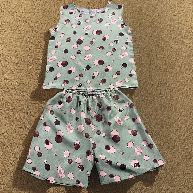 儿童无袖套装#夏季休闲110/120码