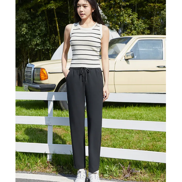 【情侣休闲裤】夏季轻薄清凉冰薄荷防晒透气休闲小脚裤YTM89001