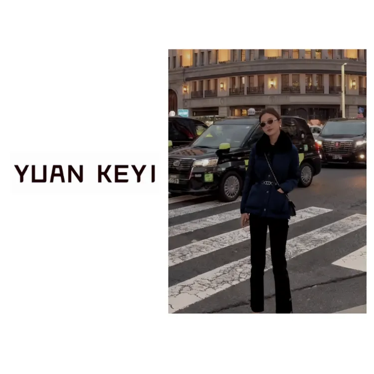 YUANKEYI“贵妇鹅” MC新款90白鹅绒服水貂毛领可拆卸