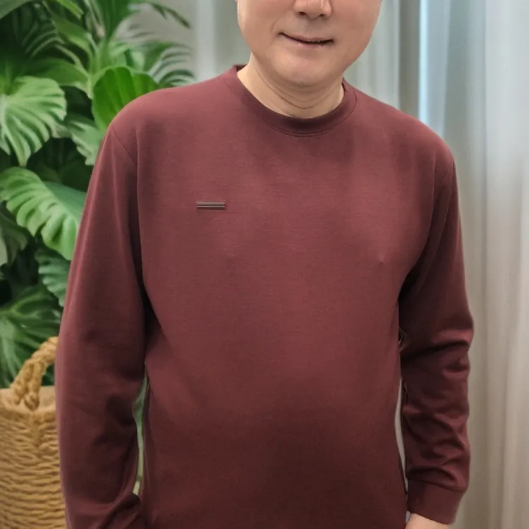 圆领薄款长袖常规秋季卫衣时尚男装秋冬男士005