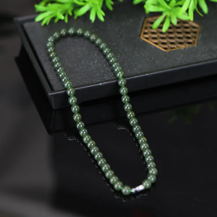 【星光村小飞GJ084】和田玉妈妈链