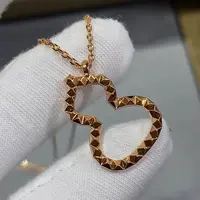 4026【香港联邦】750黄金18K金镶嵌项链