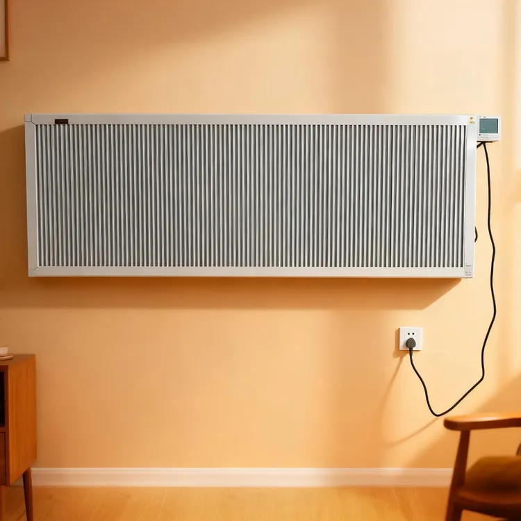 2025智能横式壁挂暖气 电热转化98% 全屋恒温不干燥 大面积取暖