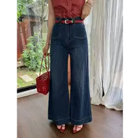 【蜜爷家】秋款气质阔腿微喇裤82065#