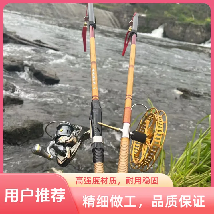 老夏渔具《柔系二代》盘车溪流竿手工打造长期必备神器海竿轮