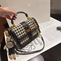  F12  防盗防刮做旧单根简约风单肩包轻奢ins网红百搭