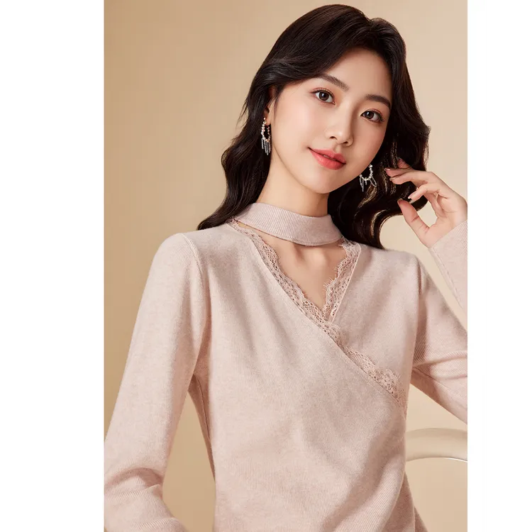 IEF/爱依服2025新款冬季温柔风气质女人味时尚百搭毛针织上衣