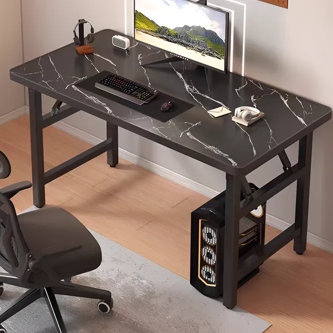 可折叠桌子电脑桌台式桌办公桌卧室出租房简易学习桌椅出租屋书桌