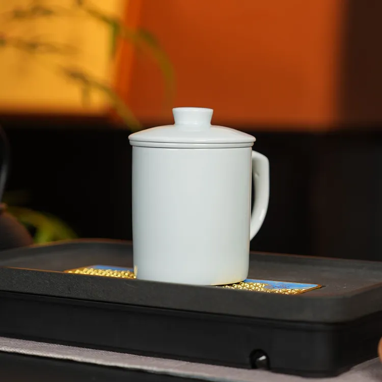 changnan/昌南茶具青白瓷 「澄影」 办公杯商品图