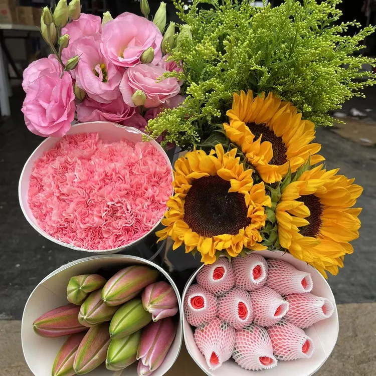 【爆款鲜花组合】云南昆明基地鲜花生活鲜切花客厅家居摆件插花