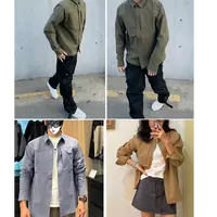 城市机能！日常通勤！3D立裁秋季户外休闲速干透气衬衫男外套25135