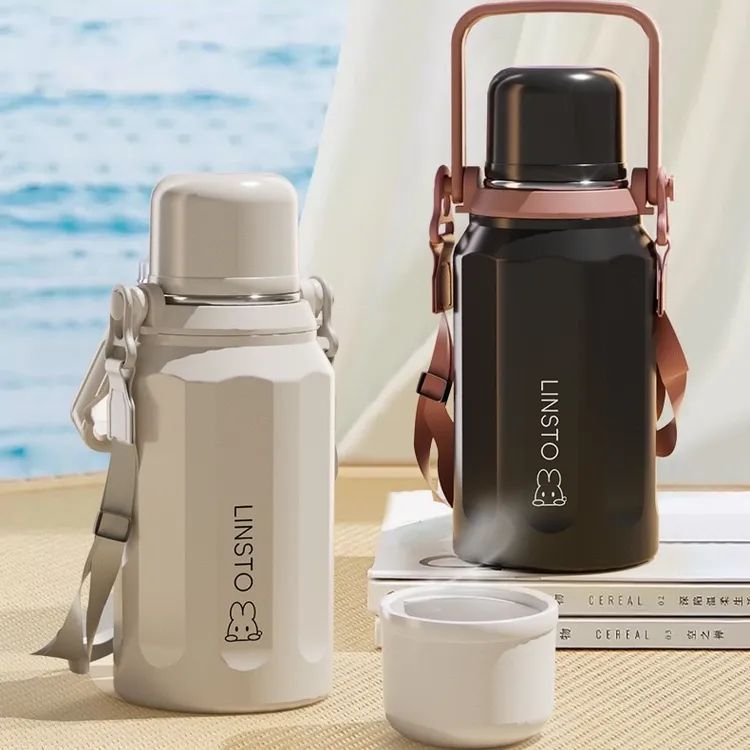 高颜值水杯保温杯男士专用大容量便携防摔保温杯316不锈钢正品杯