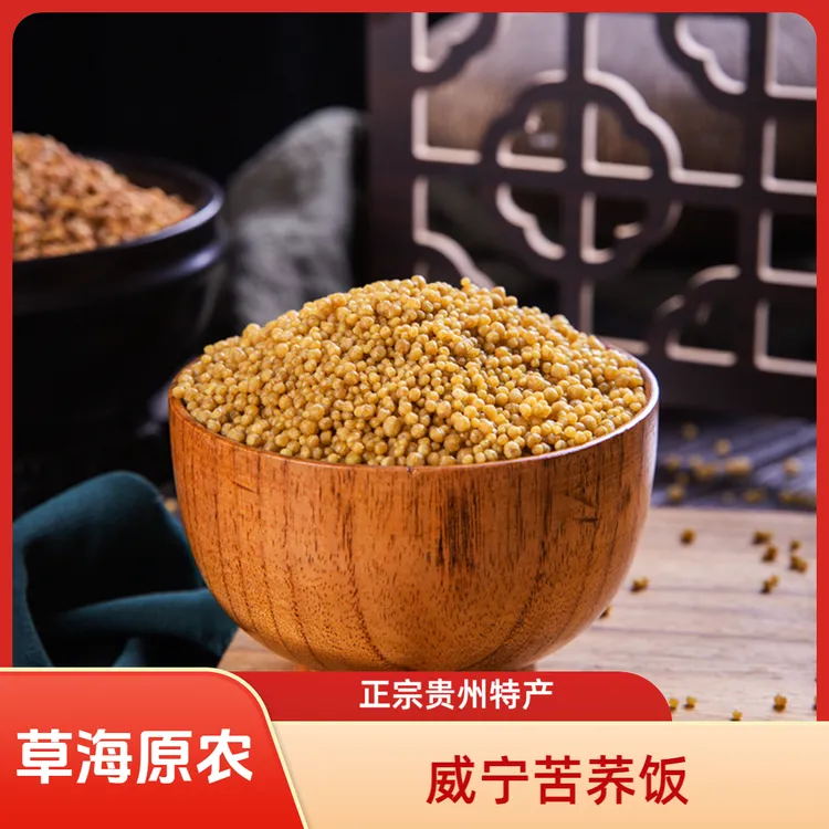 草海原农贵州威宁苦荞饭正宗荞疙瘩好吃味道饱满荞麦米 1斤/袋