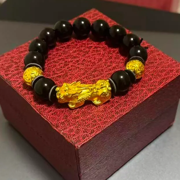 合金手链 合金手串 合金手串简约大气品质精品款貔貅手串