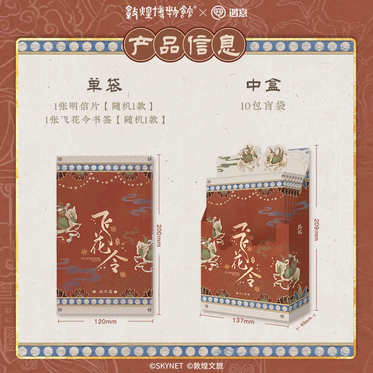 敦煌博物馆X遇意飞花令福袋(锦华篇)代拆