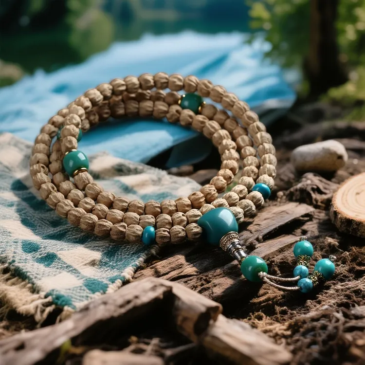 宁哥同款百香籽108脖挂搭配雪巴百香籽文玩念珠百香籽佛珠手串