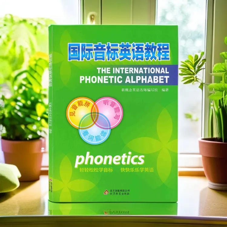 正版现货国际音标英语教程扫码听音频零基础学英语音标赠音频光盘