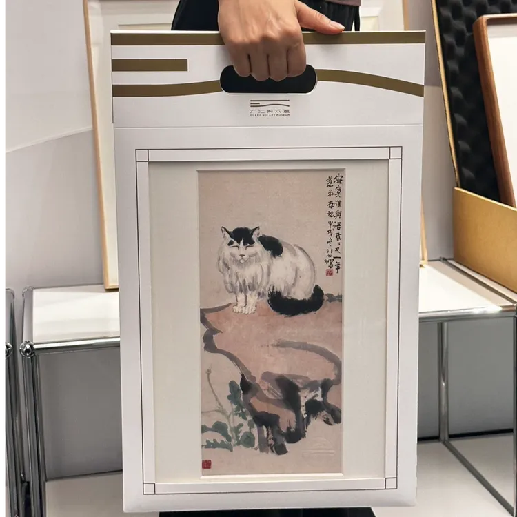 高精馆藏复刻画芯30*40