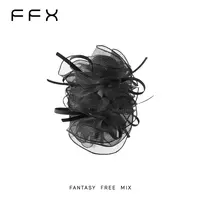 弗弗西FFX【暗夜蔷薇】褶皱纱氛围感丸子夹抓夹