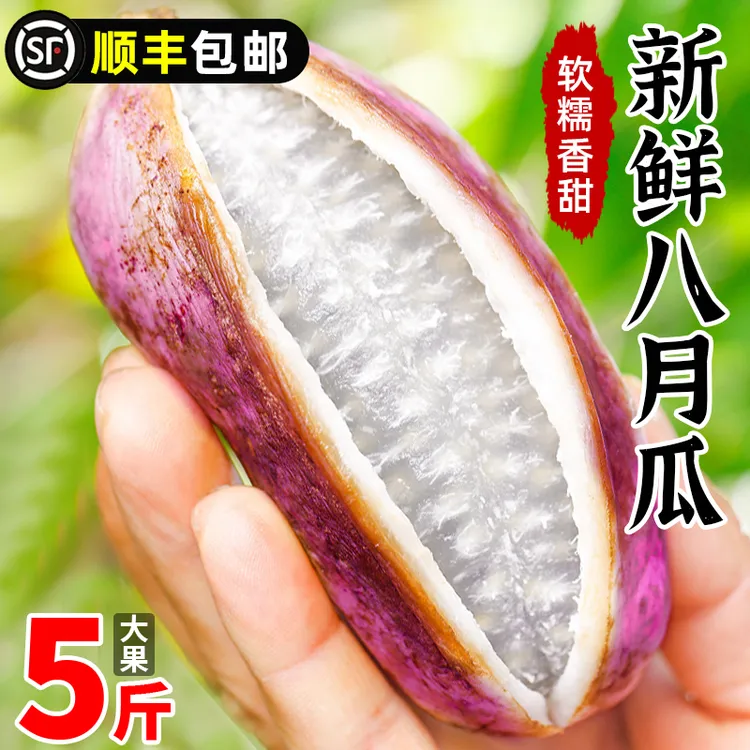 【顺丰包邮】八月瓜新鲜水果八月炸应当季现摘罕见甜瓜牛卵砣八月果