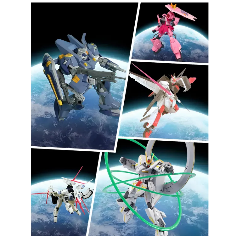 【高爆率必中1/86】正版清仓HG 高达盲盒 拼装模型 机械 手办随机发