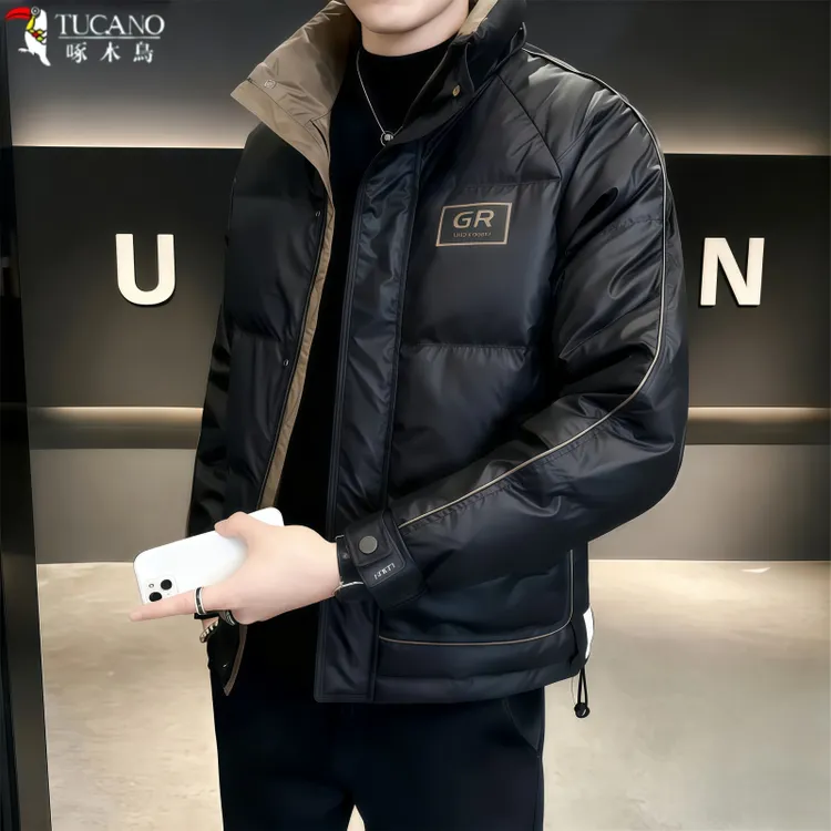 TUCANO/啄木鳥舒适潮流保暖韩版百搭时尚休闲帅气外套男羽绒棉服