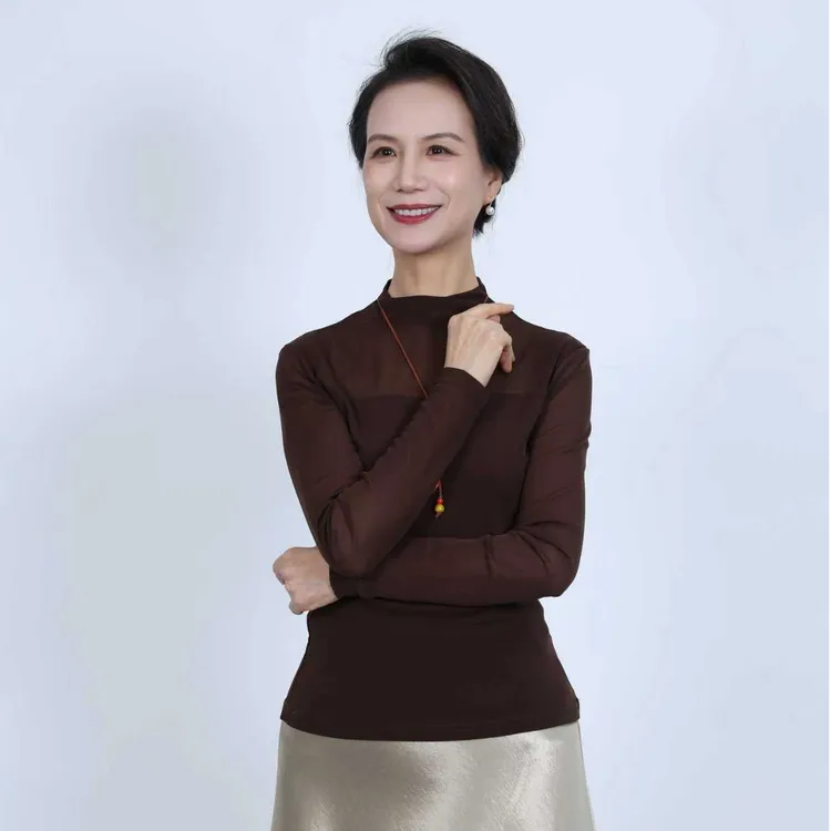 打底衣【茶褐】显瘦法式棕色内搭休闲ins百搭时尚内搭打底衣