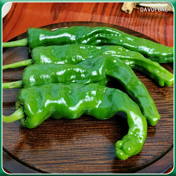 新鲜现摘皱皮辣椒小时候的家乡的味道您下一单就是对留守儿童爱