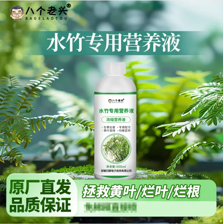 水竹旱伞草水培专用营养液液体养花肥料通用型生根壮苗促进生长