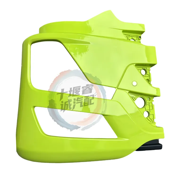 新款东风天龙旗舰KX600GX国六王者版驾驶室前保险杠大灯框包角