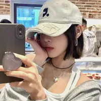韩国小众潮牌restandrecreation棒球帽RR刺绣遮阳鸭舌帽子百搭