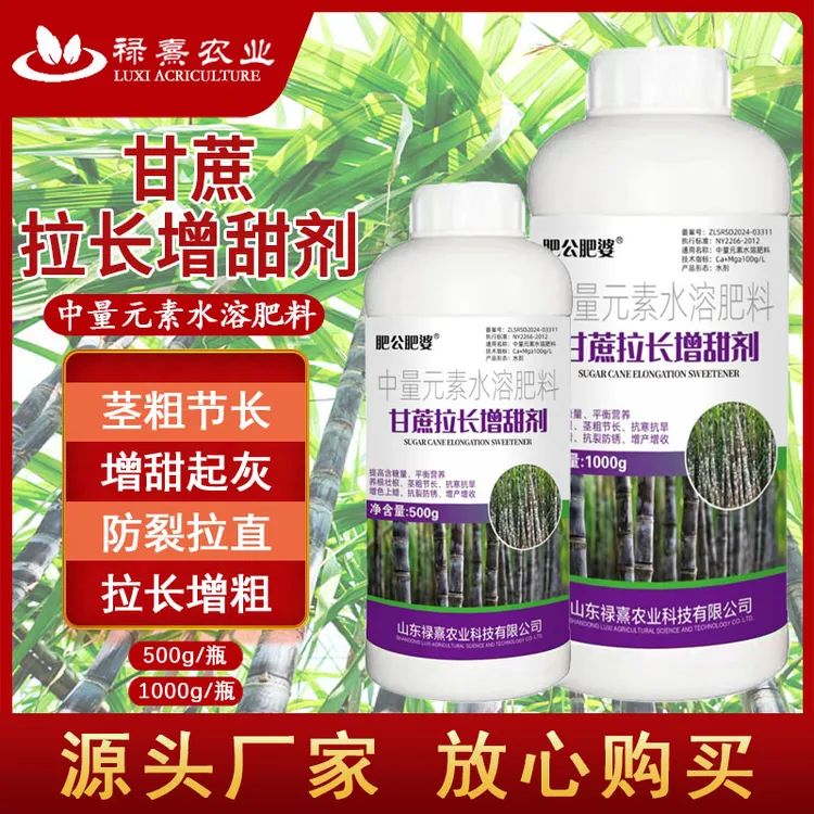 甘蔗根茎增甜剂甘蔗根茎专用肥拉直甘蔗根茎种植技术与施肥地下