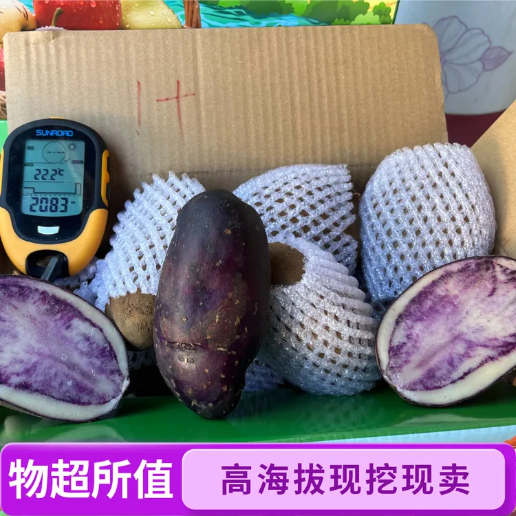 云南特产高品质礼盒新鲜现挖洋芋（土豆）热卖应季蔬菜瓜果