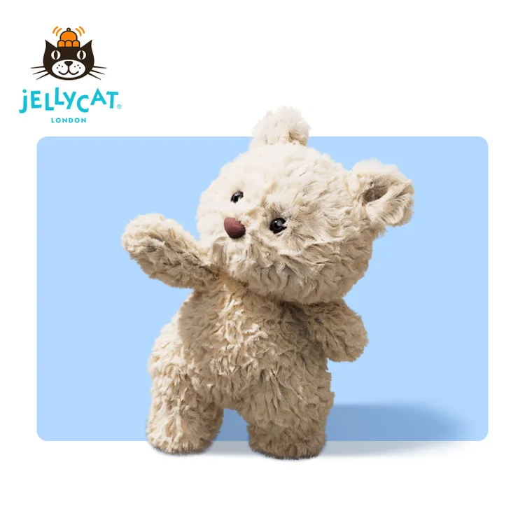 Jellycat巴塞罗熊崽毛绒玩偶娃娃小熊玩偶520礼物2026春夏新品商品图