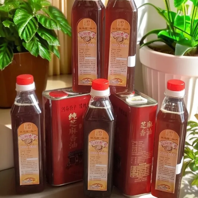 驻马店平舆正宗白芝麻香油河南