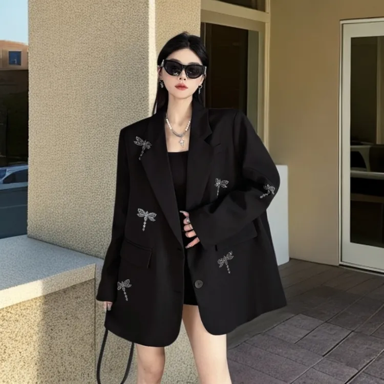 老钱风洋气时尚高端设计感早秋松弛感宽松网红时尚炸街新款女装