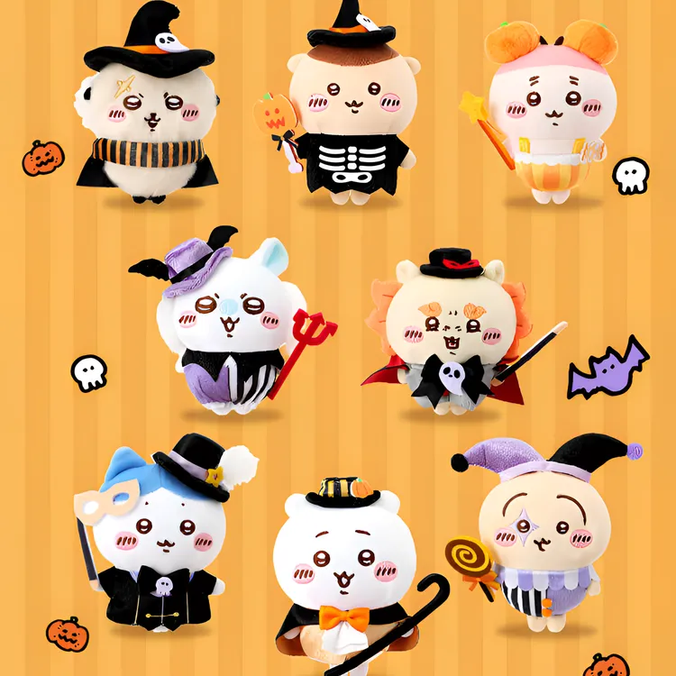 MINISO/名创优品Chiikawa系列奇幻马戏团毛绒挂件可爱玩偶包挂饰