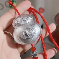 铭铭有你 吊坠足银 福袋 袋袋有福 车载挂件 门帘挂件 &