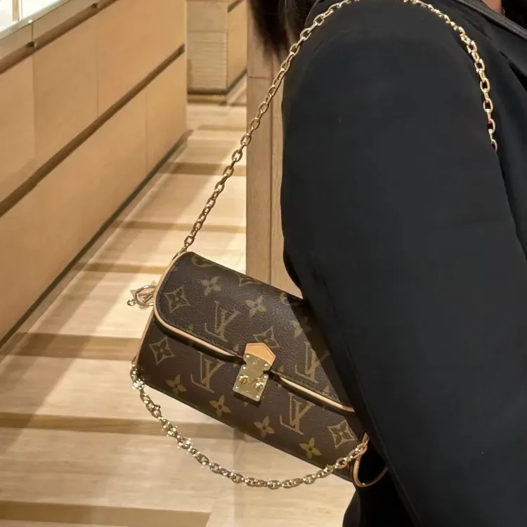 【冰冰专属】99新  LouisVuitton/路易威登 卡密尔Camille 链条包包