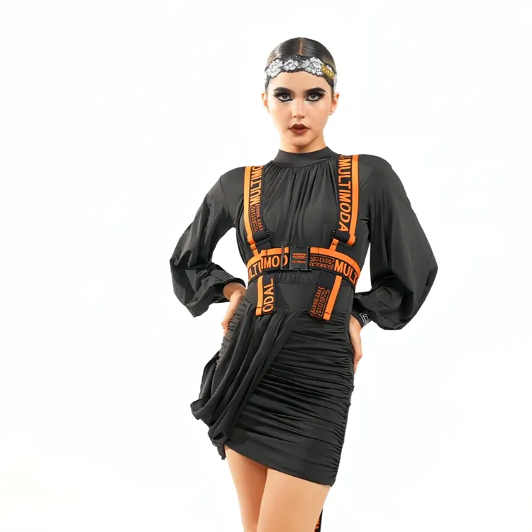 专业弹力带拉丁舞蹈专用&2502舞蹈训练专用儿童练功女生体态矫正