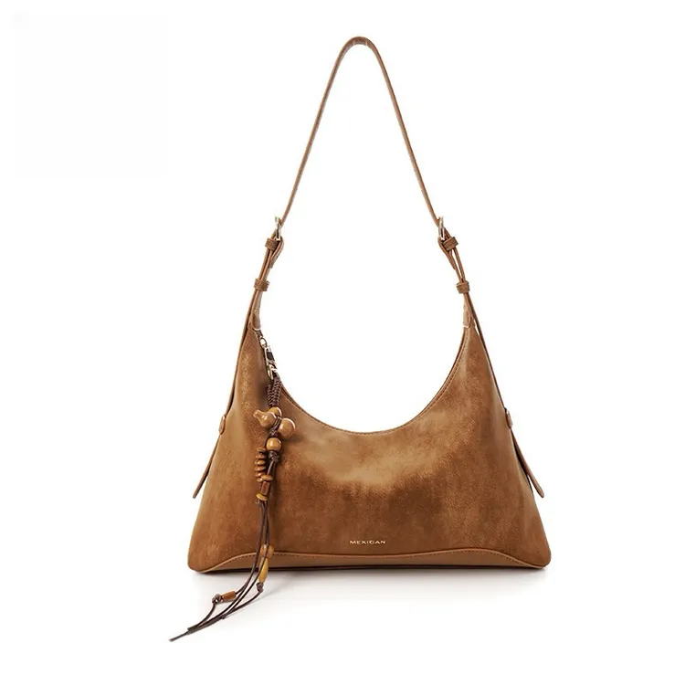 稻草人25秋季新款拉链小众设计时尚百搭休闲单肩斜挎包