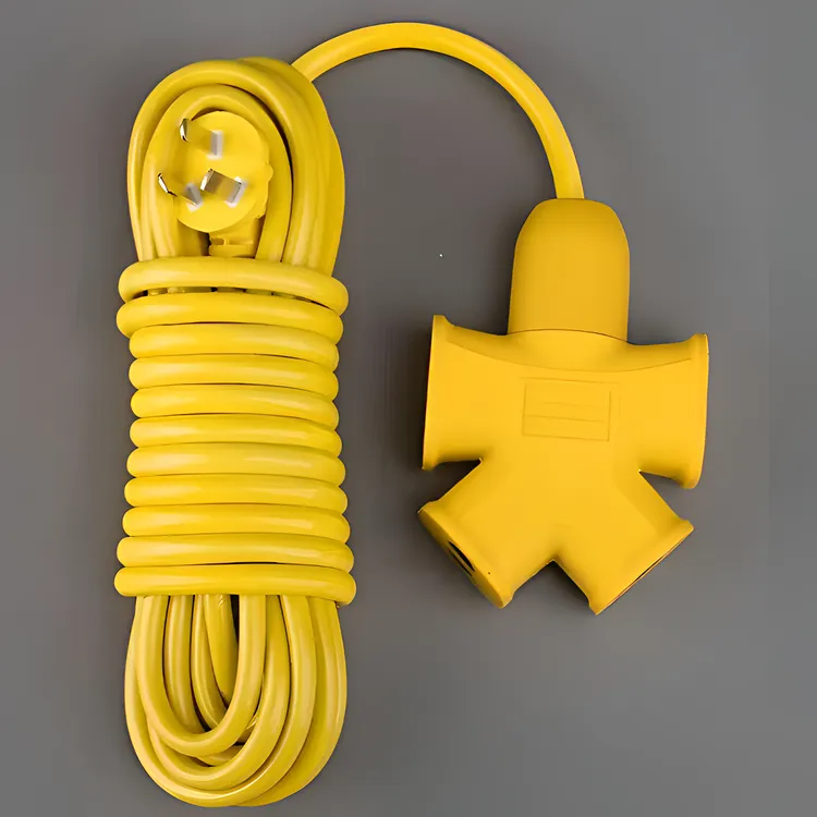 十米带线电动车充电插座多孔插座居家好物耐摔户外电源延长线