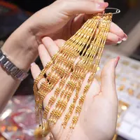 【巧玲珠宝】 黄金手链 经典竹节手链 时尚百搭 多样性发一 18K金