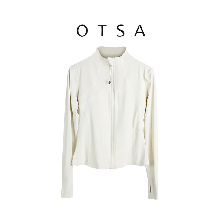 OTSA运动外套健身服女长袖上衣瑜伽服休闲外套秋季瑜伽外套109