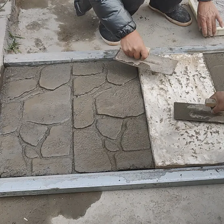 混凝土地坪压花模具实用印花工具