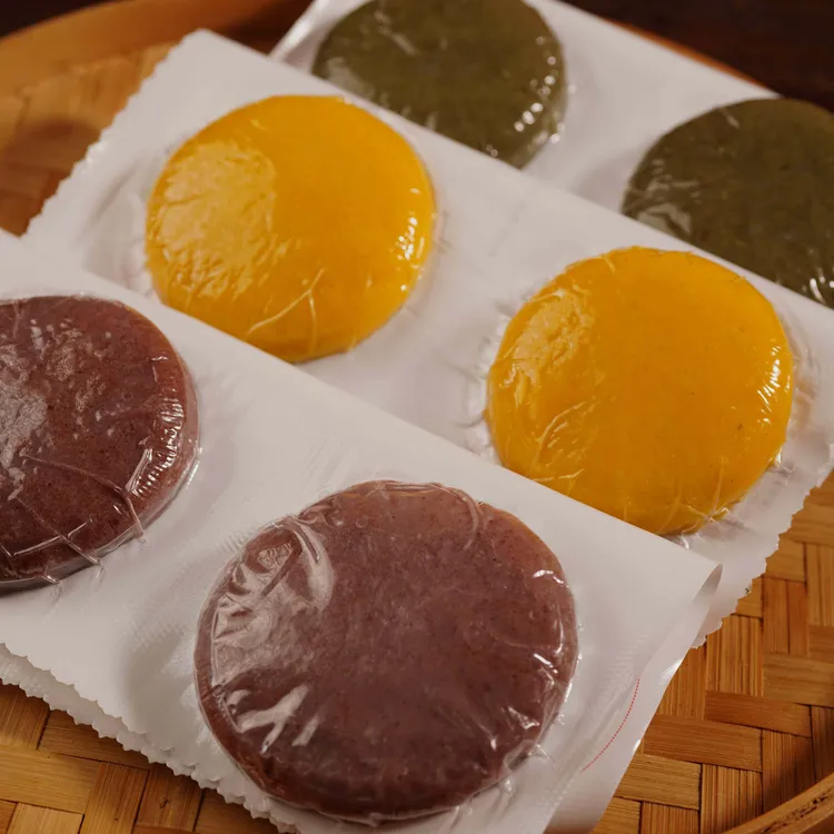 DR/冬日手工粗粮组合高梁玉米原味红糖糯米糍粑3斤农家湖南特产