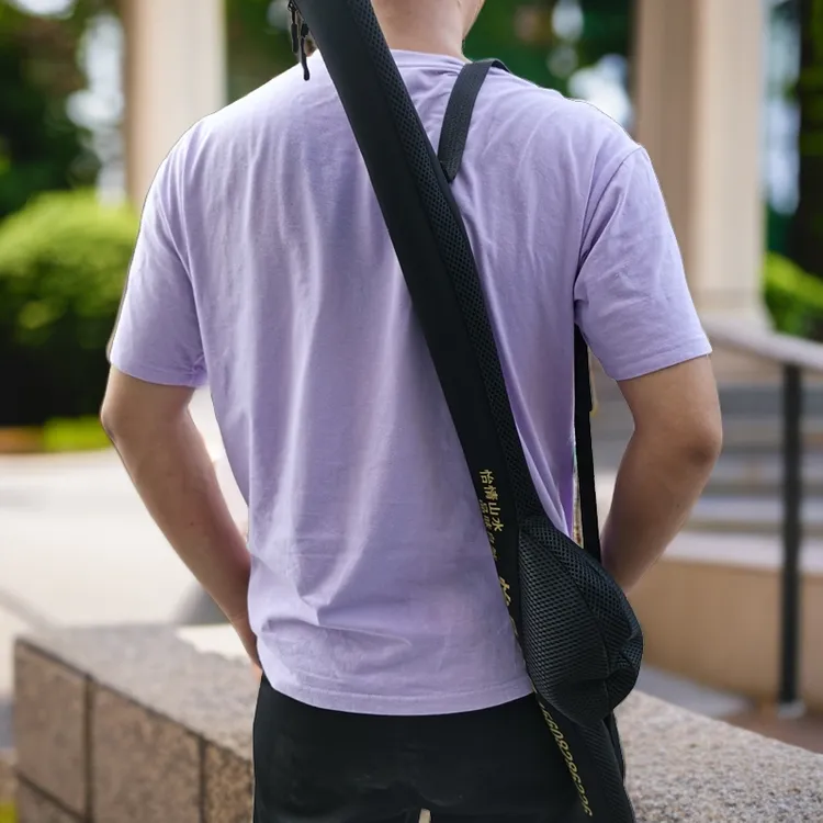 谷麦竿滑漂竿轻便竿包携带方便带背带